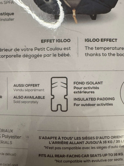Petit Coulou car seat cover