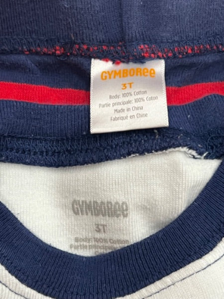 VGUC, Gymboree, Be Mine Dinosaur Heart PJ, size 3T, Kids 3T