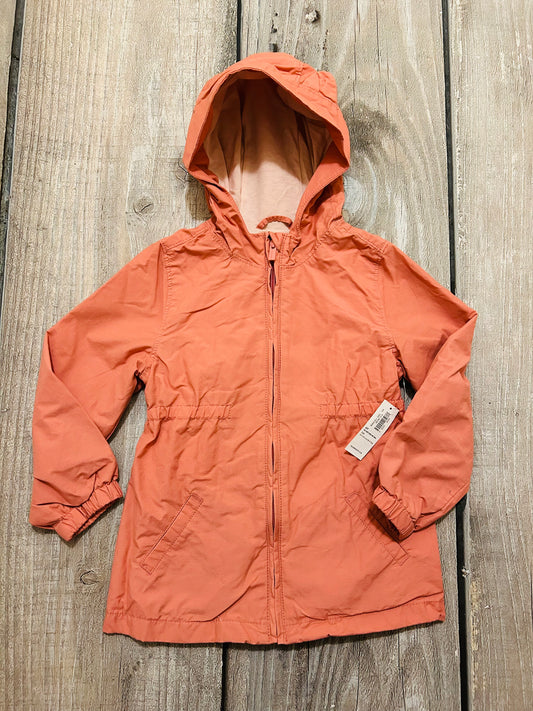 Old Navy size 5T girls coral dusty rose pink lined fall spring jacket, new with tags, Kids 5/5T (extra small)