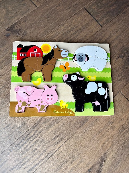 Wood Puzzle - Melissa and Doug