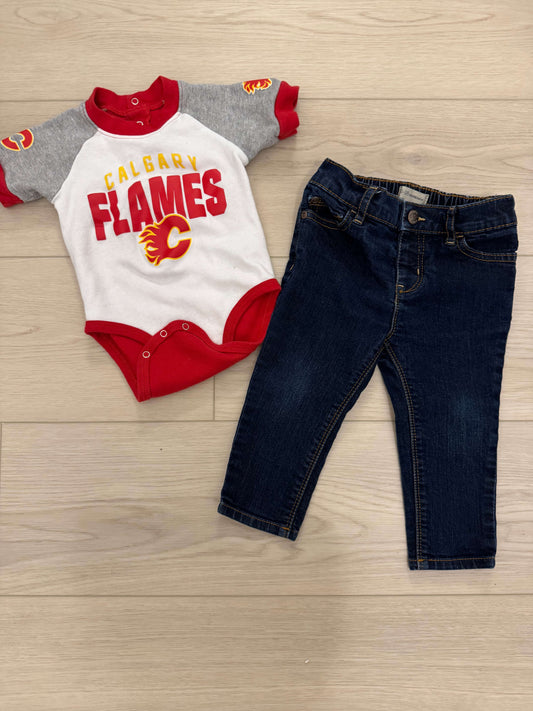 Flames outfit, Kids 12 Month (9-12M)