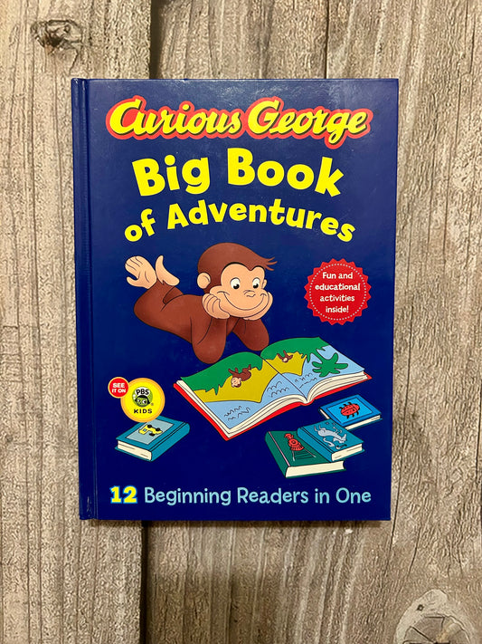 Curious George Big Book of Adventures collection of stories