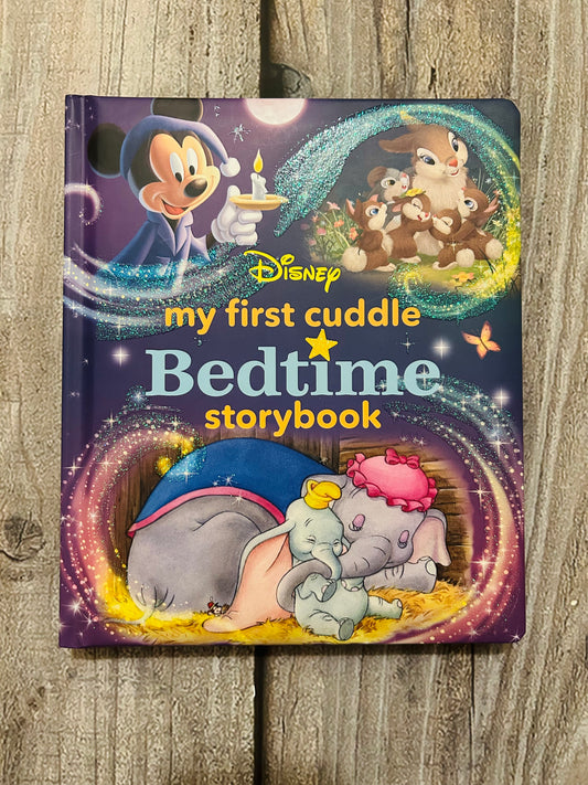 Disney My First Cuddle Bedtime Storybook collection, hardcover, like new