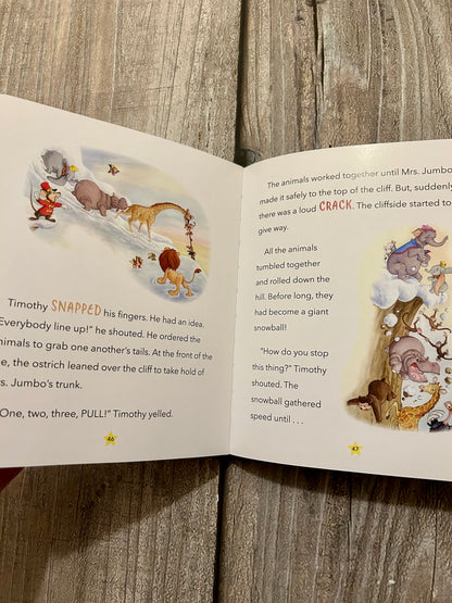 Disney My First Cuddle Bedtime Storybook collection, hardcover, like new