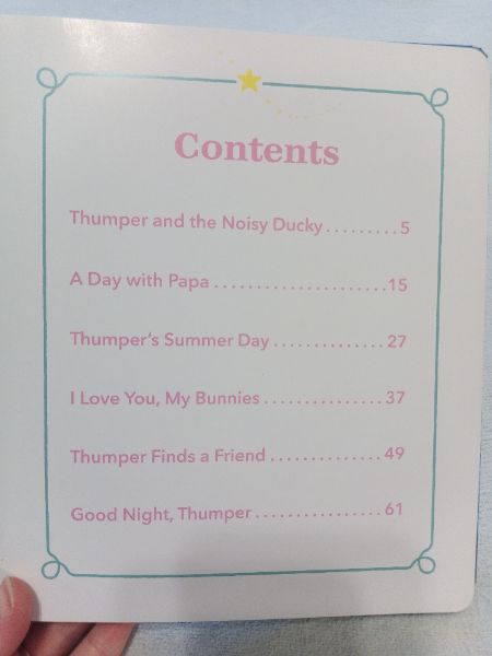 Toy Story and [Bambi's] Thumper Story Book Collections