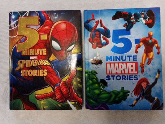 Spiderman & Marvel 5 Minute Storybooks