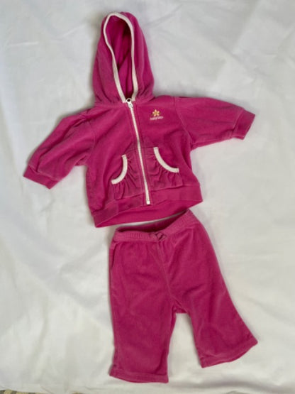 Baby Gap newborn pink terry cloth 2 piece suit , Kids Newborn