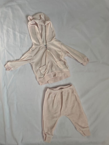 Carter’s 6 month pink terry cloth 2 piece suit , Kids 6 Month (3-6M)