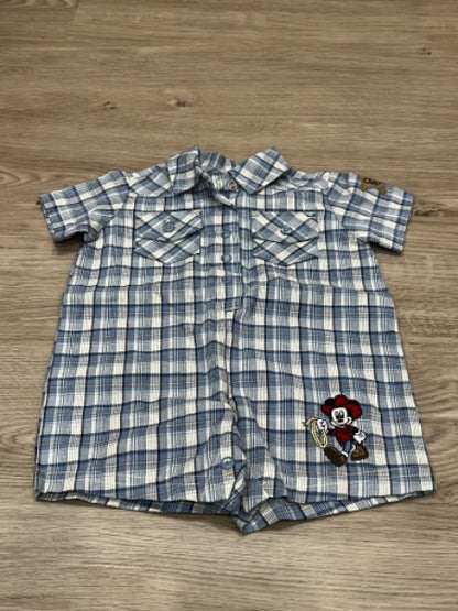 Disney, boys, Mickey Mouse Western Romper, size 3mos, NWT, Kids 3 Month (0-3M)