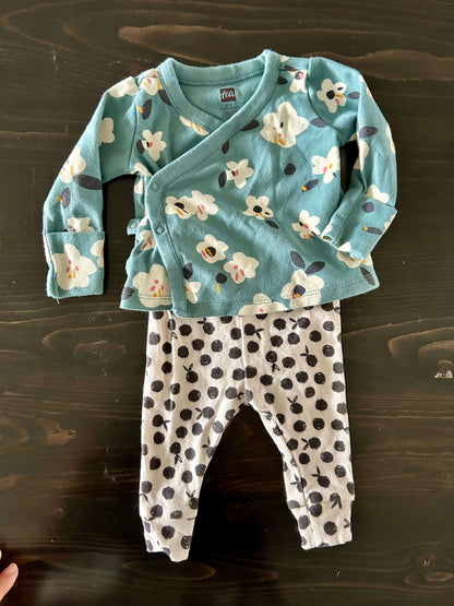 Newborn Outfit Tea Brand 0-3 months, Kids 3 Month (0-3M)
