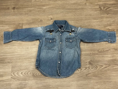 Polo Ralph Lauren, denim jean shirt, size 2T, EUC, Kids 2T
