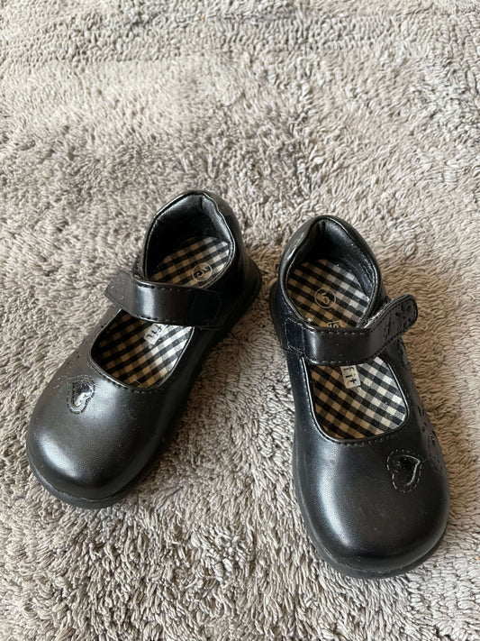 Smart Fit size 5 black dress shoes , Shoes 5 (Walkers:12-24 mth)