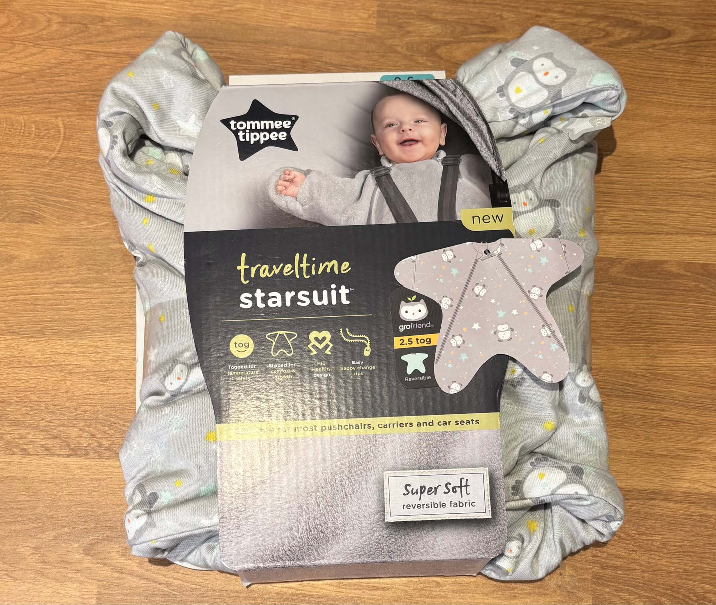 Tommee Tippee Traveltime Starsuit Baby Wrap