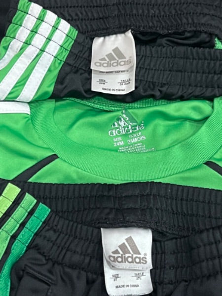 Adidas, 3-piece Soccer Outfit, size 2T-3T, VGUC, Kids 2T