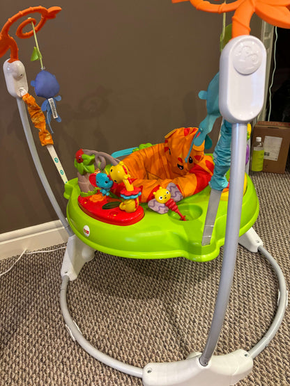 Fisher price safari themed jumper roo