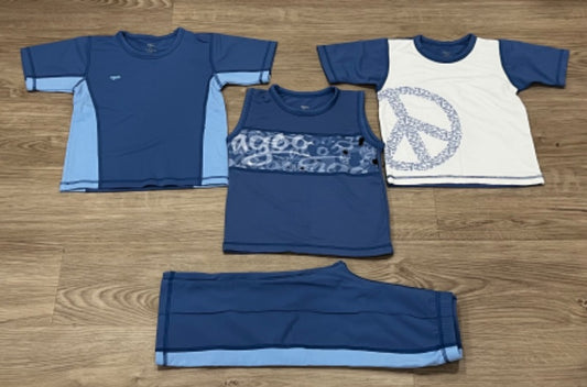 VGUC, agoo Apparel, 4 piece boys Yoga wear, size 2 yrs, Kids 2T