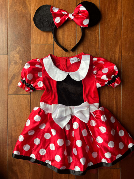 Minnie Mouse Costume 2T, Kids 2T