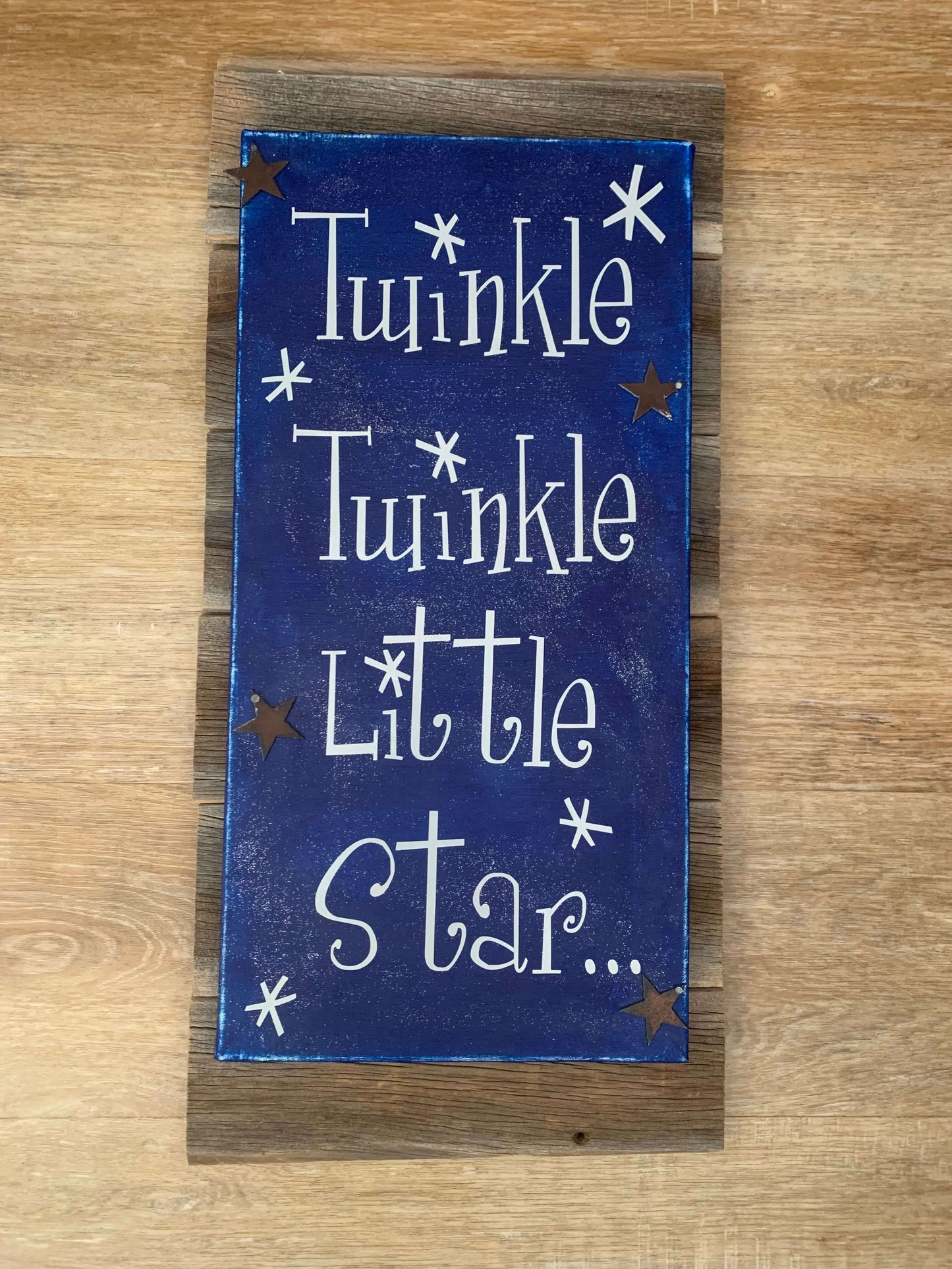 Twinkle Twinkle Little Star sign