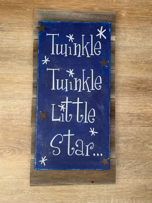 Twinkle Twinkle Little Star sign