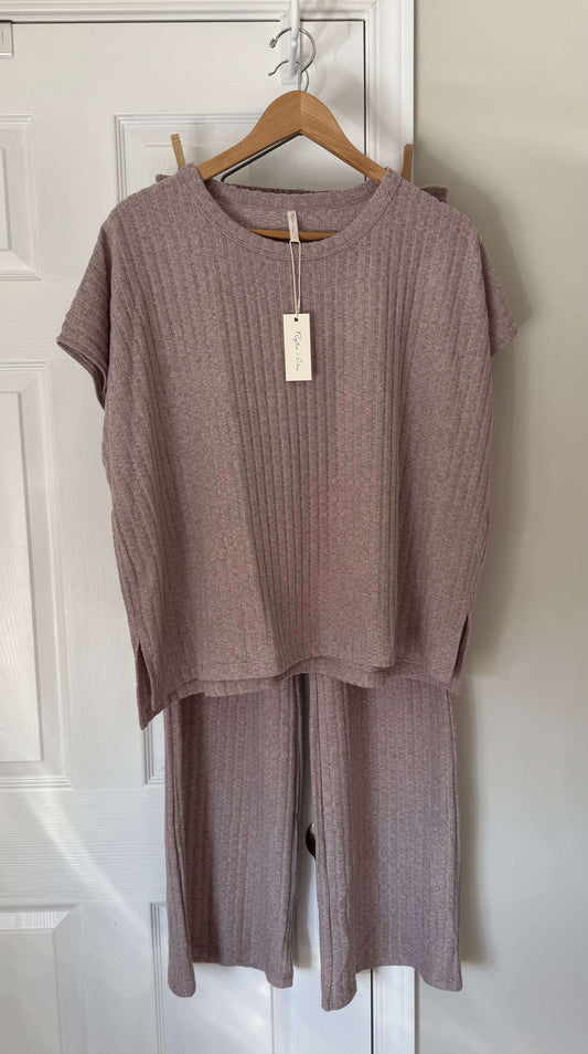 Rylee & Cru women’s lounge set , Maternity L (12-14)