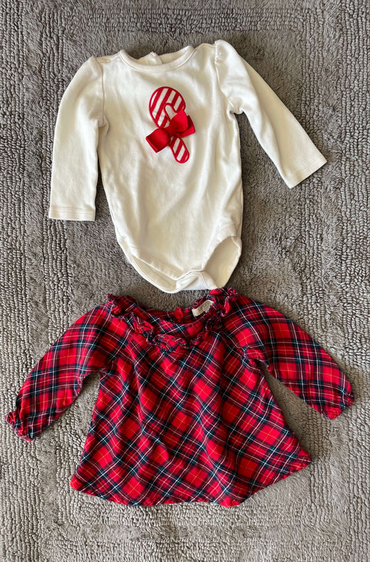 6-12M girls Christmas bundle, Kids 9 Month (6-9M)