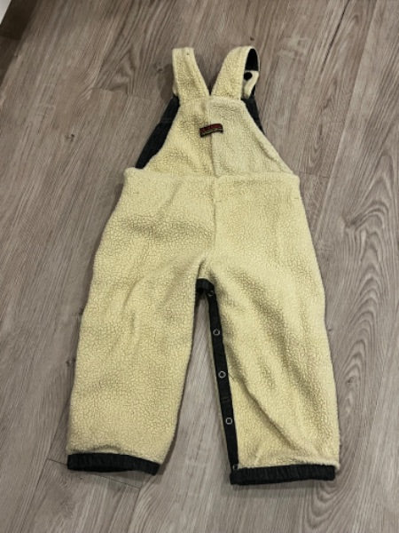 KK-Rabbit, Black denim, Fully Lined Overalls, size 2/3, VGUC, Kids 2T