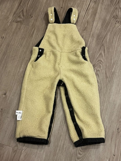 KK-Rabbit, Black denim, Fully Lined Overalls, size 2/3, VGUC, Kids 2T