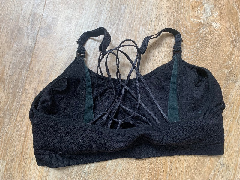 Black Racerback maternity bra - 36DD