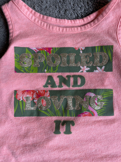 "spoiled and loving it" 2 piece set 12-18M, Kids 18 Month (12-18M)