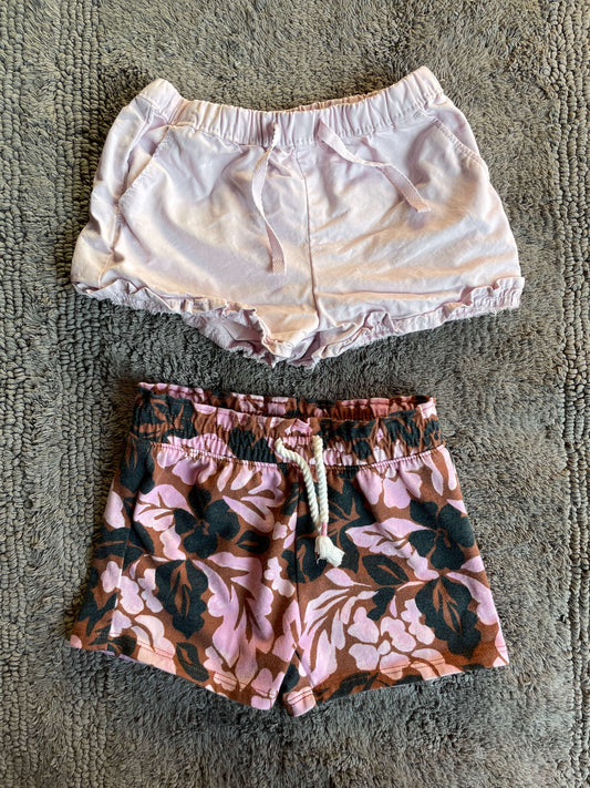 2 pairs of 24M shorts- purple and purple/brown tropical (Carter’s and oshkosh), Kids 24 Month (18-24M)