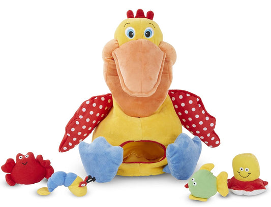 Melissa & Doug K's Kids Hungry Pelican Soft Baby Toy