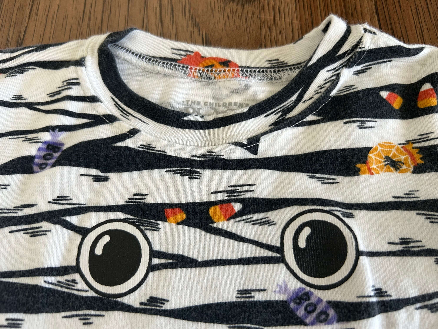 Halloween Mummy Glow in the Dark 12-18 mos Pajamas, Kids 18 Month (12-18M)