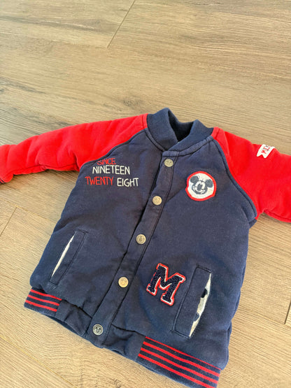 Disney Mickey Mouse Club Jacket 9m, Kids 9 Month (6-9M)