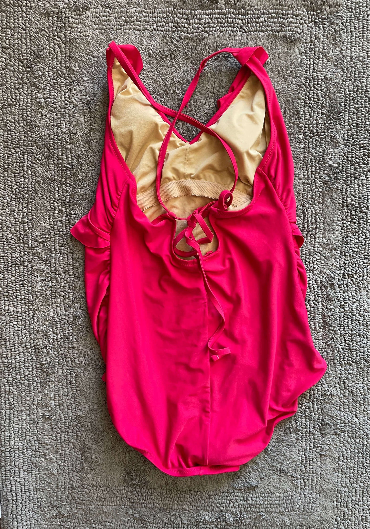 Old Navy size L pink maternity swimsuit, Maternity L (12-14)