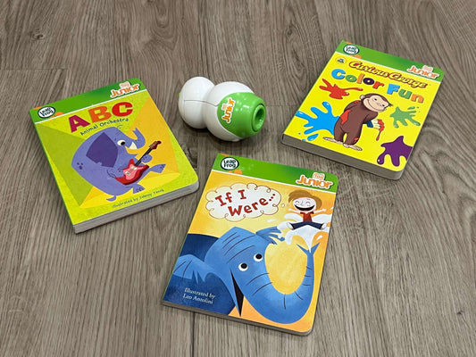LeapFrog, Jr Tag Reading system with 3 books