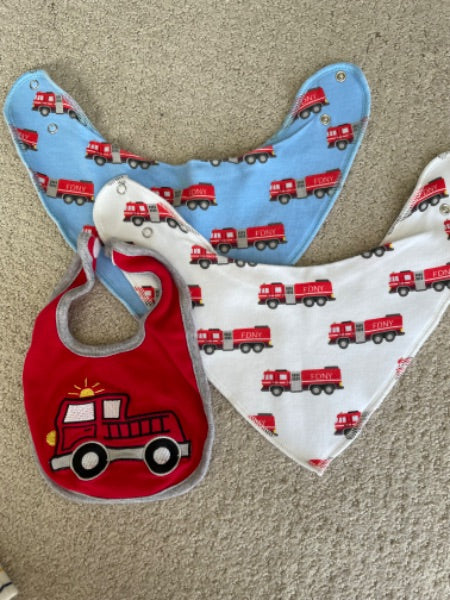 Firetruck bibs