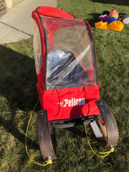 GUC, Wooden Sled with Pelican Cover