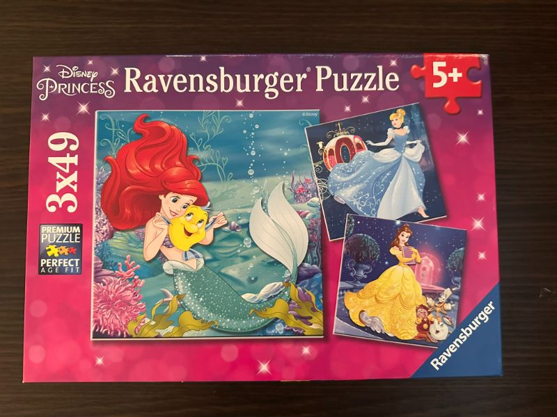 3 Disney Princess Puzzles