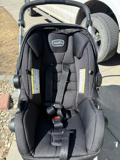 Evenflo Pivot Xpand Modular Compact Fold Travel System RETAIL799.99
