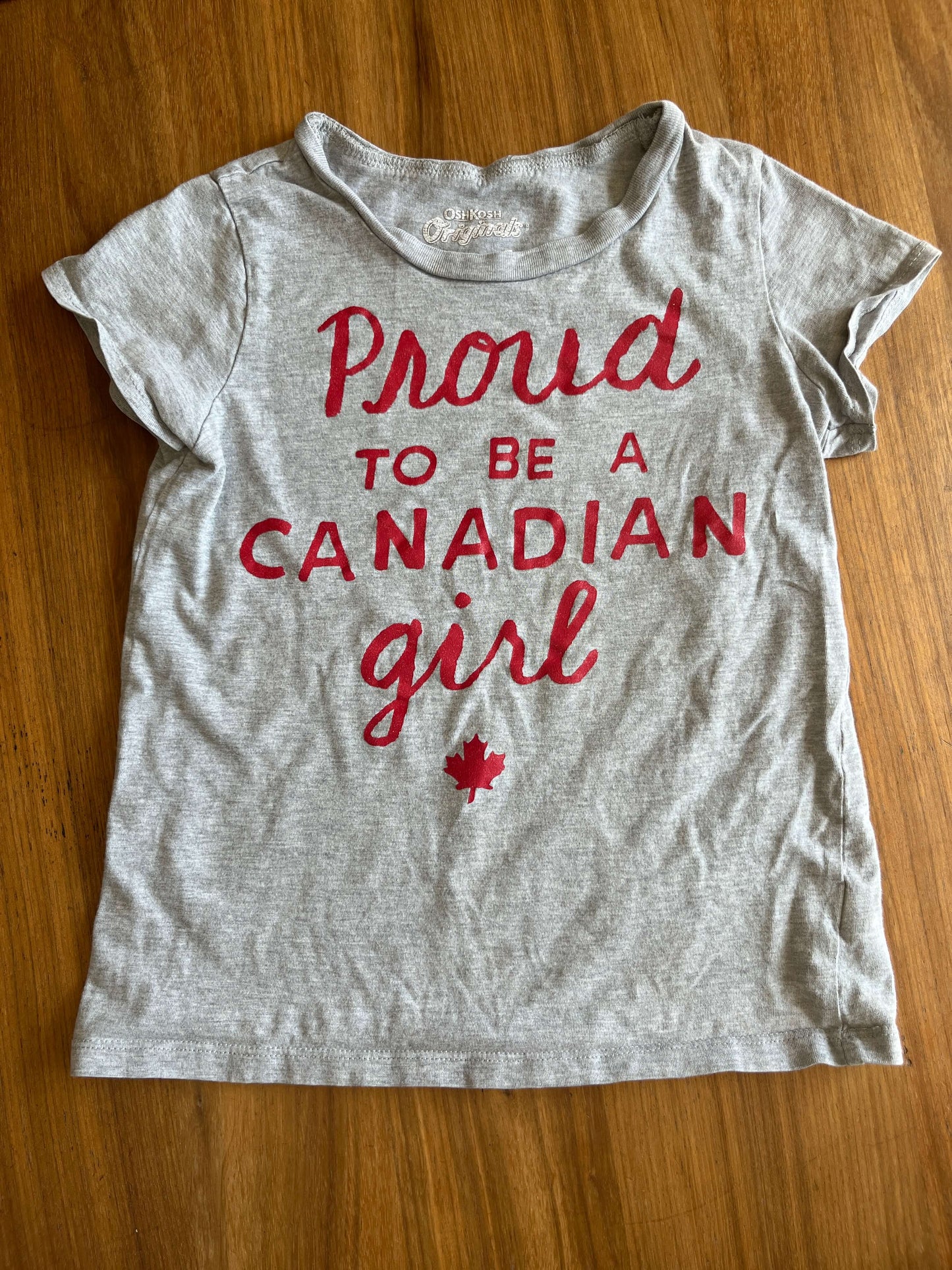 OshKosh Canadian Shirt, Kids 6/6X