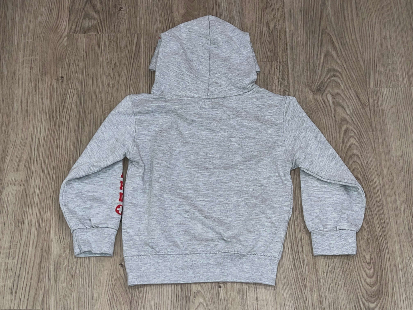 Gender Neutral Grey Lifeguard Hoodie for Boys or GIrls, size X-S (4/5), Very Good Used Condition (VGUC), Kids 4/4T