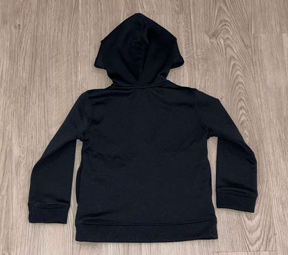 Boys Solid Black Zip Up Hoodie by Joe Fresh Active, size 4, Very Good Used Condition (VGUC), Kids 4/4T
