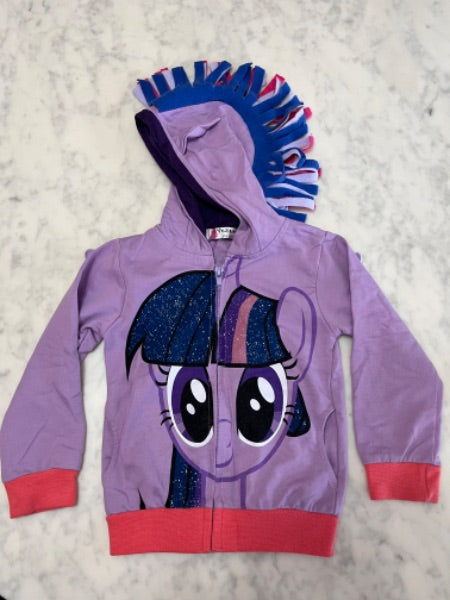 Twilight Sparkle Light Hoodie Zip Up Hoodie, Kids 2T