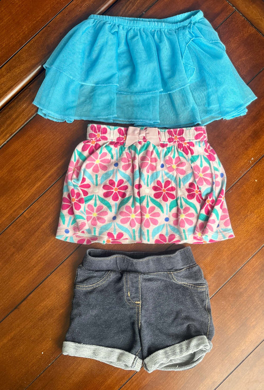 2T Short/Skirt Bundle, Kids 2T