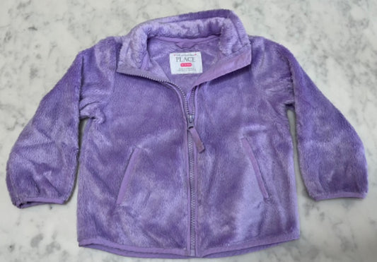 Purple fuzzy Sweater, Kids 24 Month (18-24M)