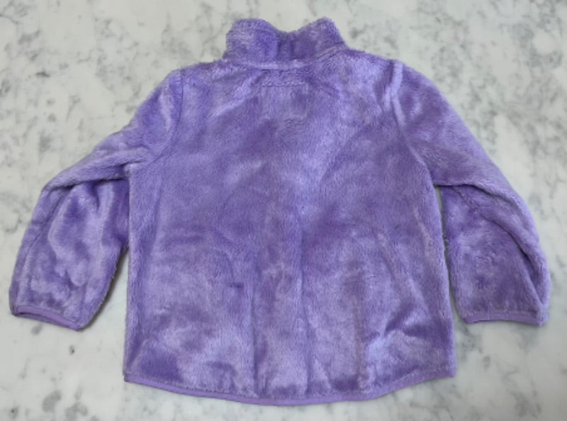 Purple fluffy sweater hotsell