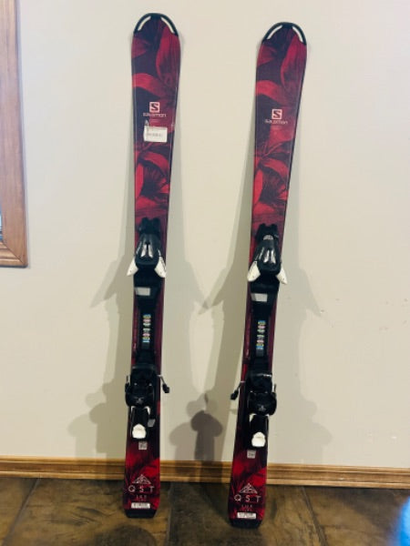 Girls skiis, size 110 cm, Salomon