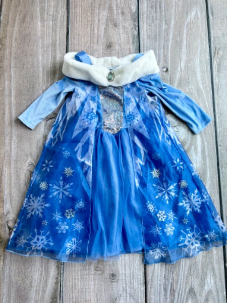 H&M Disney size 4-6yrs girls Frozen Elsa dress, costume, like new