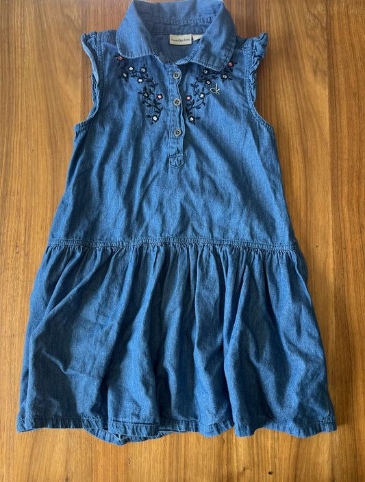EUC Calvin Klein Size 8 Dress, Kids 7 & 8 (small)