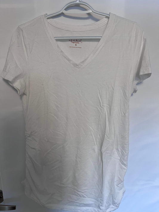 Maternity V neck t-shirt - size small , Maternity S (4-6)